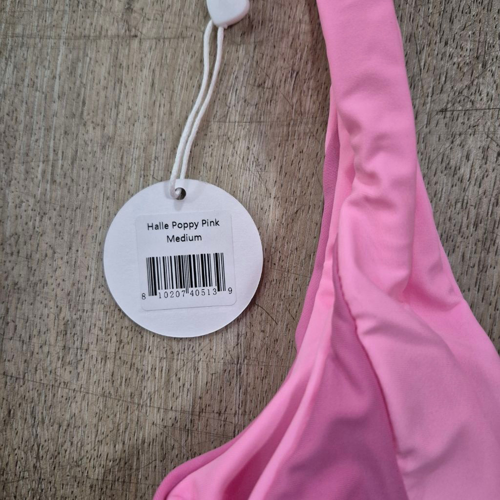 93 Play Street Pink Two-Tone Bikini Set M - Picture 8 of 12